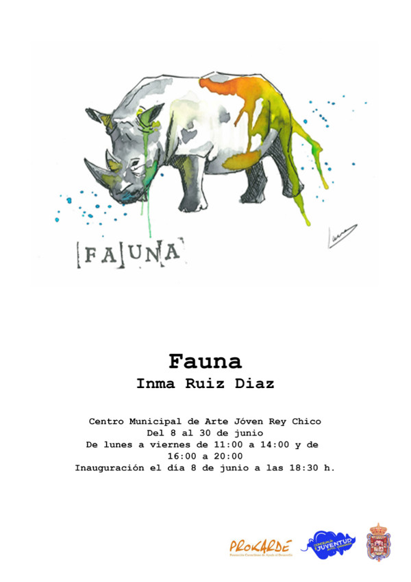 Fauna. Inma Ruiz Daz. Exposicin de Junio en Centro Municipal de Arte Joven Rey Chico
